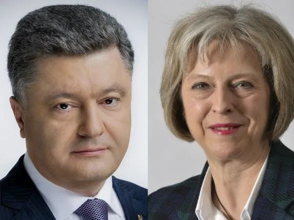 Петр Порошенко и Тереза ​​Мэй обсудили ужесточение санкций против РФ