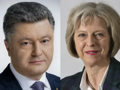 Петро Порошенко та Тереза Мей обговорили посилення санкцій проти РФ