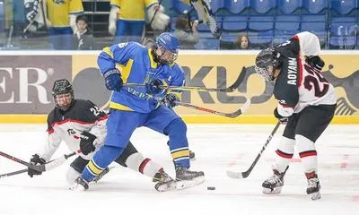 Украина поединком с Японией открыла домашний ЧМ по хоккею среди юниоров