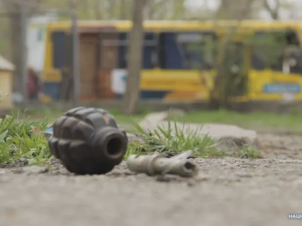 В центре Одессы коммунальщики нашли гранату