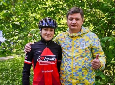 Украинская велосипедистка победила на соревнованиях в Словакии