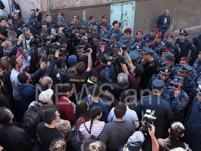 Протесты в Армении: количество задержанных увеличилось