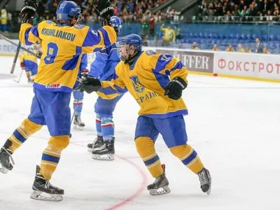 Юниорская сборная Украины выиграла домашний ЧМ по хоккею