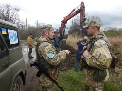 Штаб АТО: в Донецкой области начали восстановление водопровода в Майорск