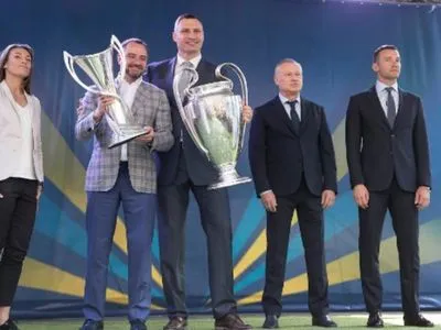 Кличко: Киев счастлив встречать кубки Лиги чемпионов УЕФА
