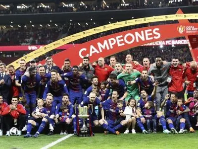 "Барселона" в тридцатый раз стал обладателем Кубка Испании