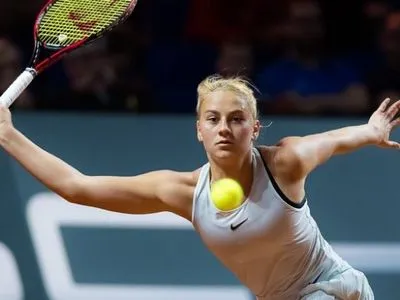 Теннисистка Костюк впервые в карьере пробилась в основу турнира WTA Premier