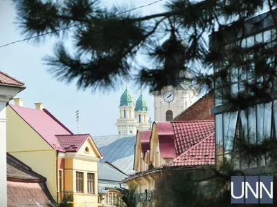 Ужгородские крыши: вершины нескольких исторических эпох маленького города