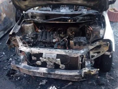 В Одессе ночью сгорели четыре автомобиля