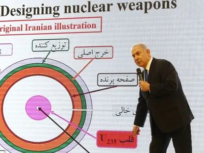 Ізраїль заявляє, що здобув докази спроб Ірану отримати ядерну зброю