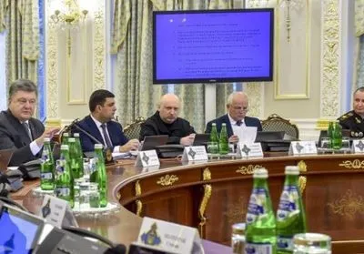СНБО поддержал предложения о прекращении деятельности Украины в СНГ