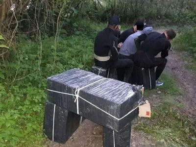 На Закарпатье пограничники задержали контрабандистов-водолазов