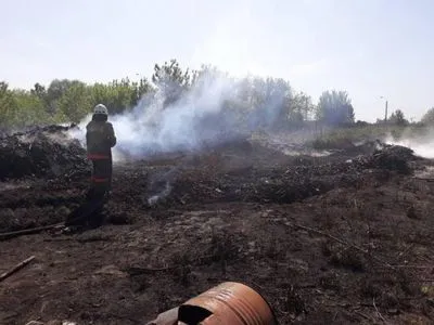 Пожежу на сміттєзвалищі на Виноградарі загасили: з'явилися фото
