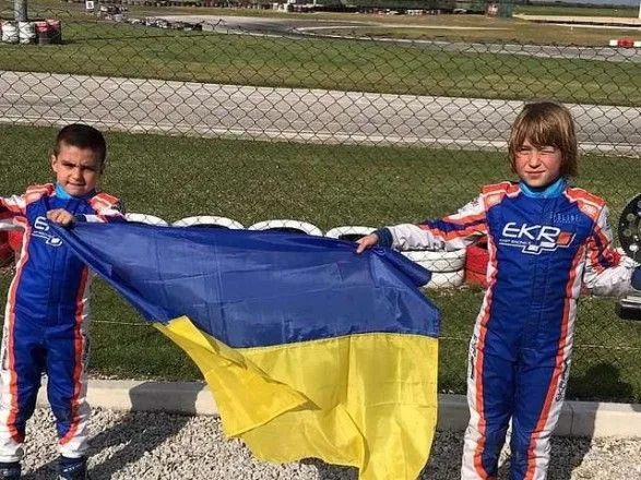 Восьмилетний украинец стал призером чемпионата Португалии по картингу