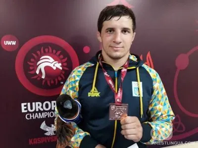 Украина пополнилась второй медалью на ЧЕ по борьбе в России