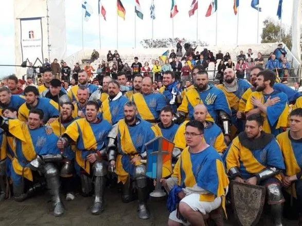 Украинцы завоевали медали по историческому средневековому бою в Риме