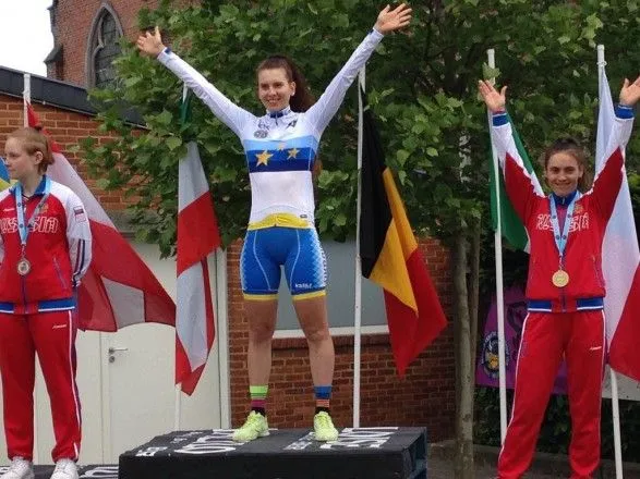 Украинский дефлимпийка стала двукратной победительницей ЧЕ по велоспорту