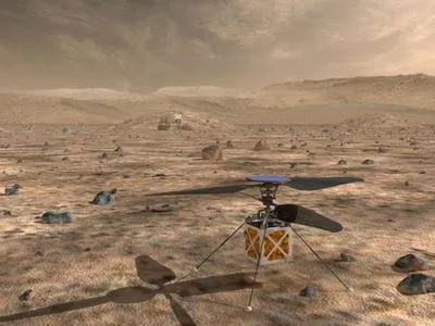 NASA розповіло про плани відправити на Марс міні-вертоліт