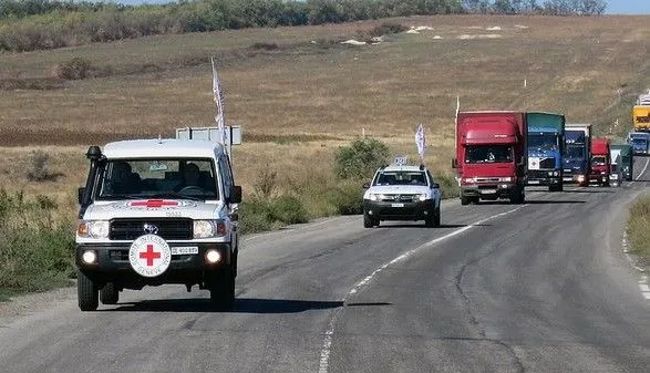 Червоний Хрест відправив окупованому Донбасу понад 200 тонн гумдопомоги