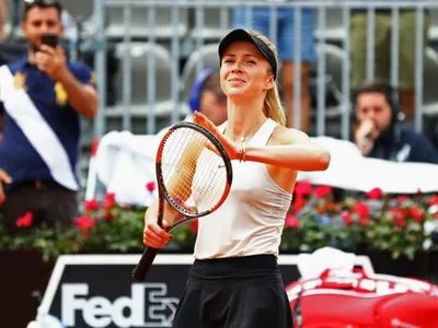 Свитолина пробилась в полуфинал теннисного турнира в Риме
