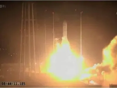 NASA запустило ракету-носитель Antares с украинской ступенью