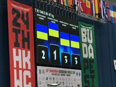 Украинские кикбоксеры завоевали 50 золотых медалей на Кубке мира