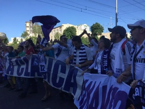 Марш уболівальників "Реалу" стартував у Києві
