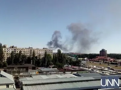 Масштабна пожежа під Києвом: загорівся склад із вторсировиною