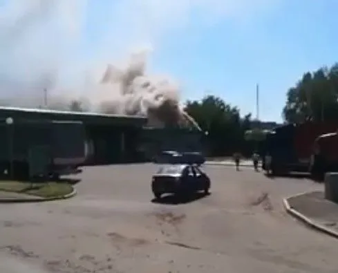 У Львівській області сталася пожежа на автозаправці