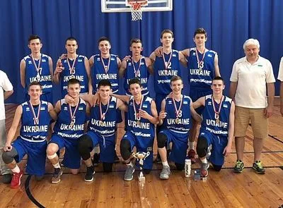 Українська збірна стала переможцем юнацької баскетбольної Євроліги