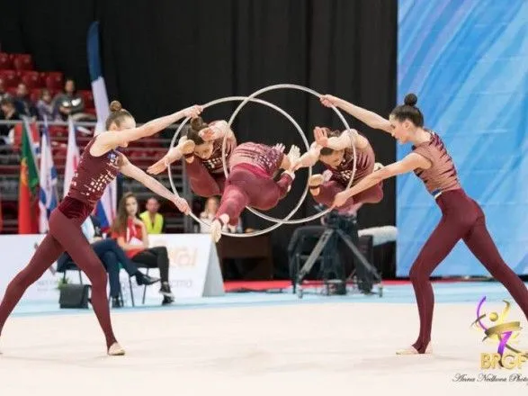 Украина объявила состав на чемпионат Европы по художественной гимнастике