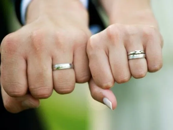 В Киеве за три месяца поженились почти четыре тысячи молодоженов