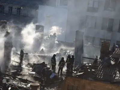 В результате пожара в центре Одессы погиб мужчина