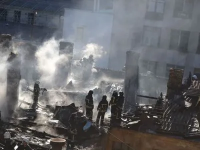 В результате пожара в центре Одессы погиб мужчина