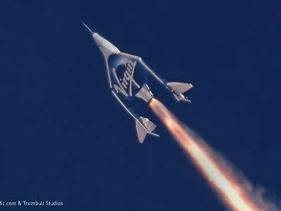 Virgin Galactic испытала ракетный космоплан VSS Unity