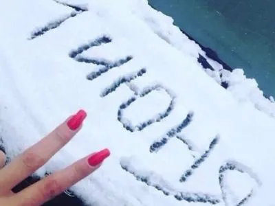 В российском Ульяновске в первый день лета выпал снег