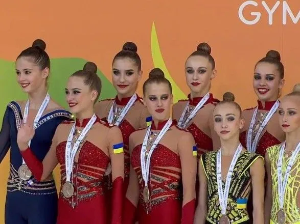 Українські гімнастки вибороли "срібло" на чемпіонаті Європи