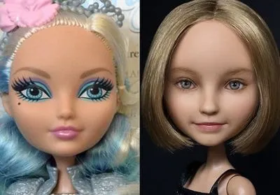 Из идеала в реальность: украинская художница меняет лицо Барби