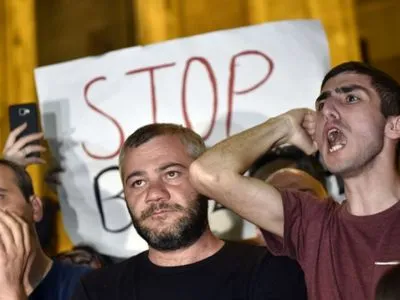 Организатор акции протеста в Тбилиси намерен встретиться с премьером Грузии