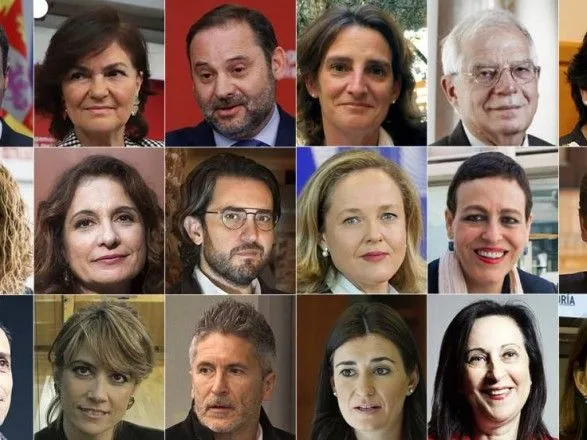 В Испании объявили 18 новых министров правительства: 11 из них - женщины