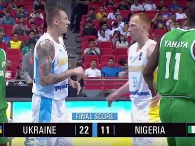 Сборная Украины по баскетболу 3х3 одержала разгромную победу на старте ЧМ-2018