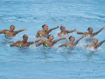 Украинки завоевали восемь медалей на этапе Мировой серии по синхронному плаванию