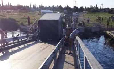 Мост через Ингул снова ушел под воду
