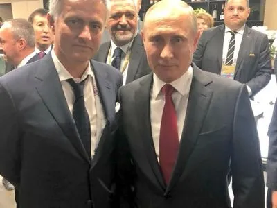 Путин сфотографировался с главным тренером "Манчестер Юнайтед"