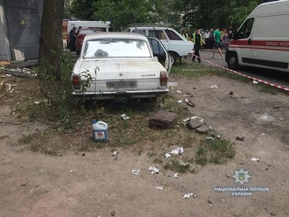 Взрыв авто в Киеве: четверо детей госпитализированы, двое - в тяжелом состоянии