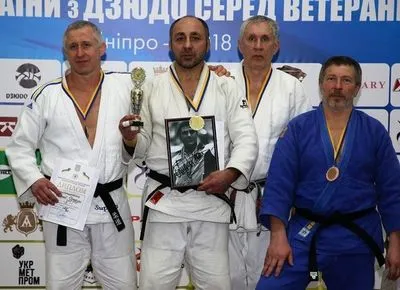Українські ветерани вибороли чотири медалі на старті ЧЄ з дзюдо