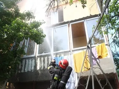 На пожаре в Хмельницком погиб двухлетний ребенок