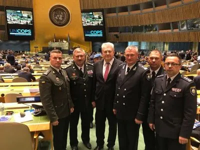 Командувач Нацгвардії та Голова Нацполіції України взяли участь у Саміті ООН