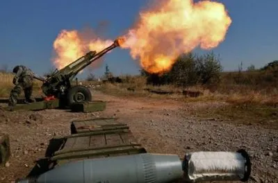 Боевики вели обстрел из артиллерийских пушек в сторону Гнутово