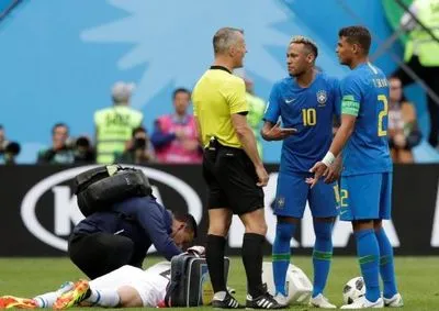 ЧМ-2018: Неймар оскорбил капитана сборной Бразилии в игре с Коста-Рикой
